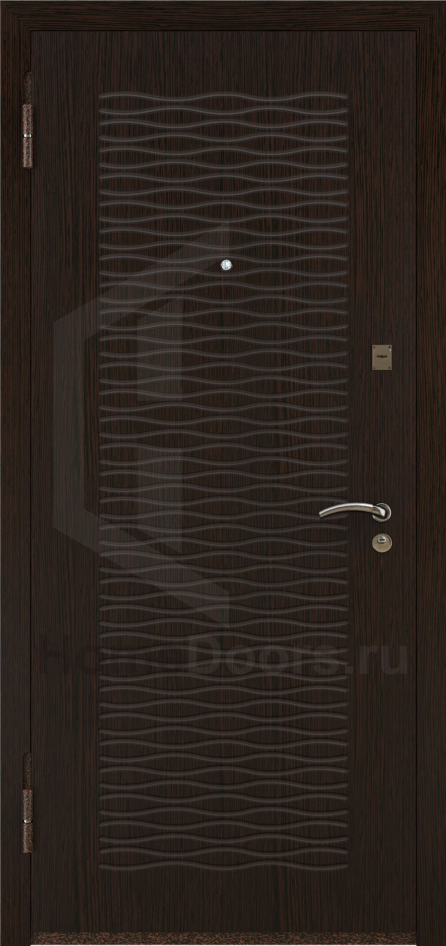 Входная дверь МДФ "Волна" фото