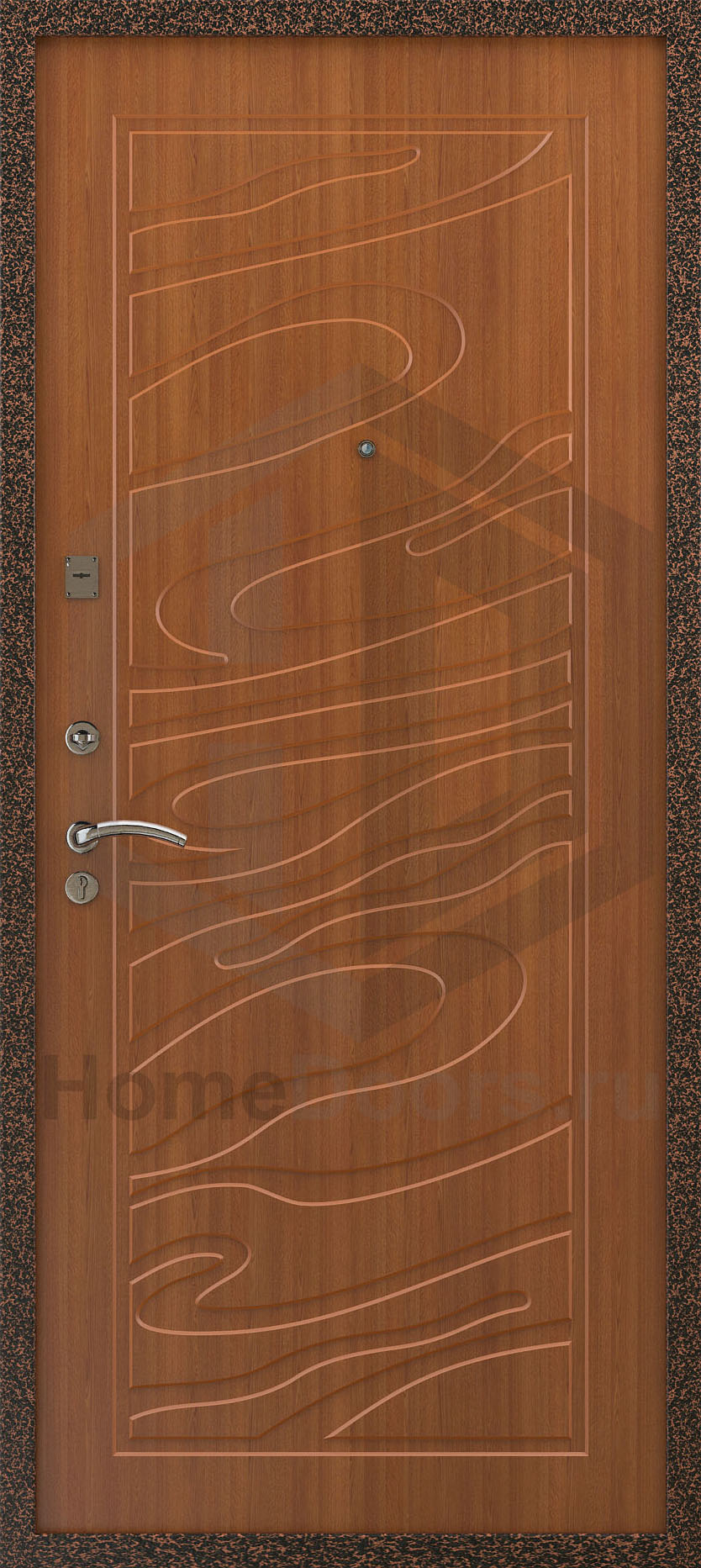 Входная дверь МДФ "Лотос" фото