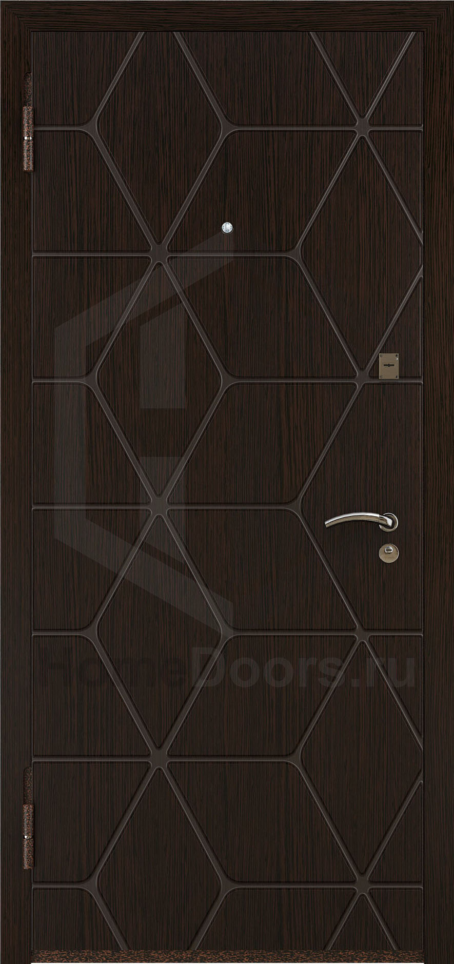 Входная дверь МДФ "Призма" фото