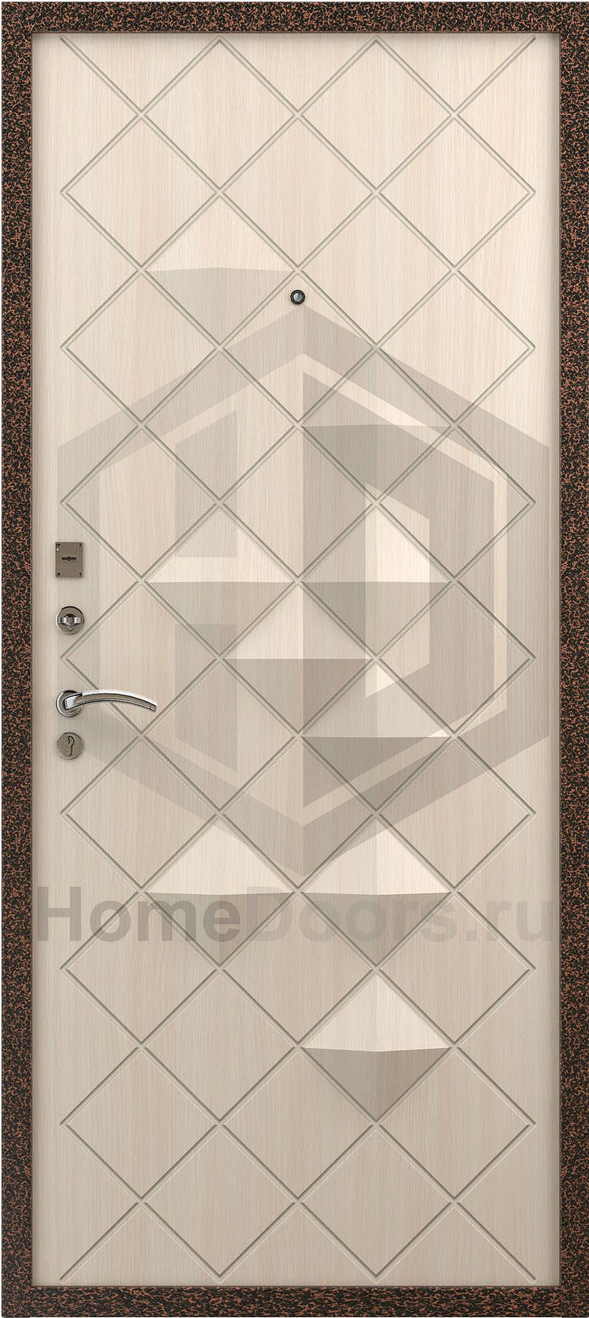 Входная утепленная дверь МДФ "Риф" Норд М фото