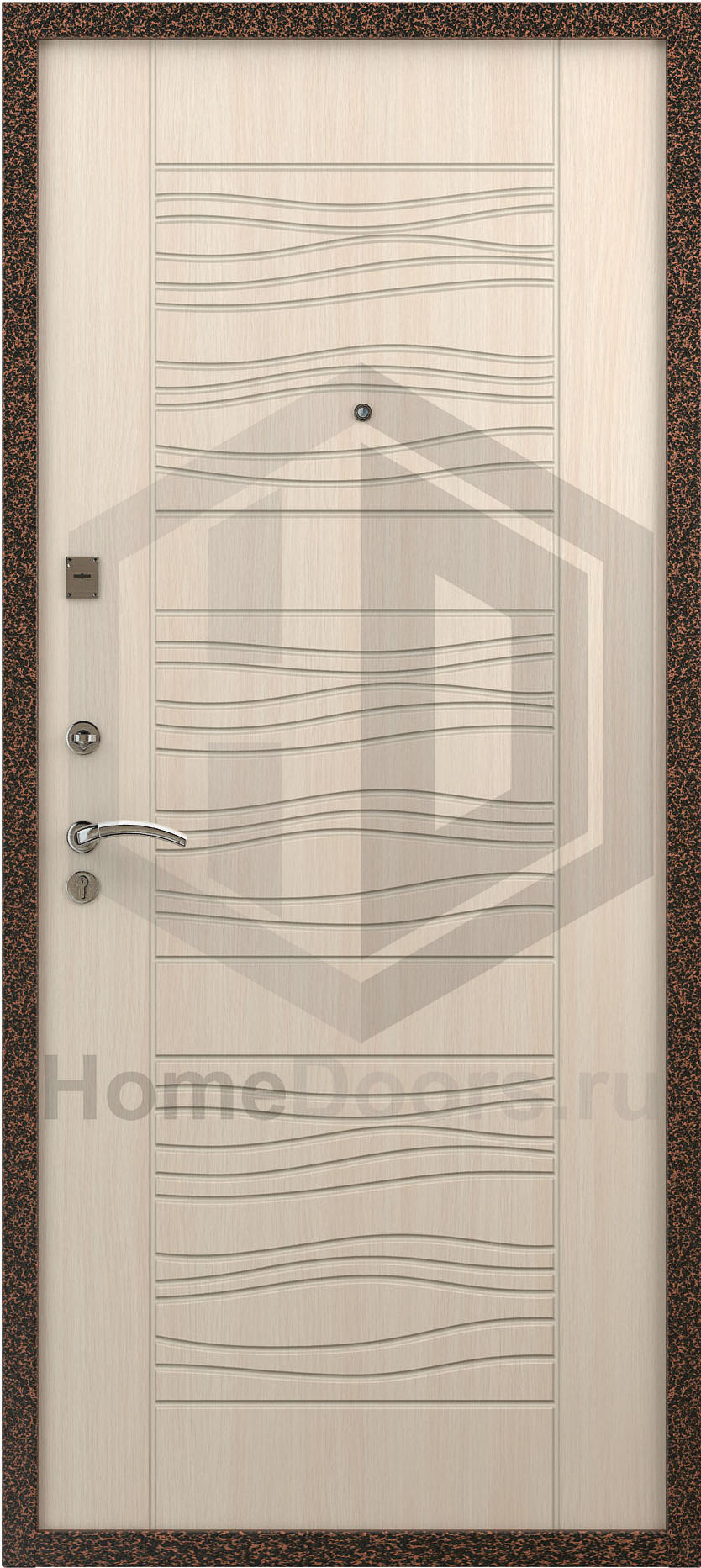 Входная утепленная дверь МДФ "Самурай" Норд М фото