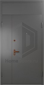 Тамбурная дверь с фрамугой на площадку на 2-4 квартиры фото