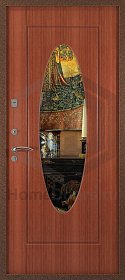 Дверь с зеркалом "Вальс" фото