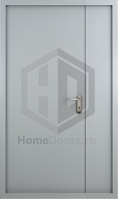 Противопожарная тамбурная дверь на площадку фото