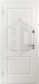 Белая входная дверь Корсика RAL фото