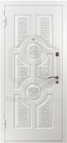 Белая входная дверь Алегро RAL фото