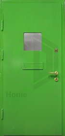 Дверь в кассу с выдвижным лотком фото