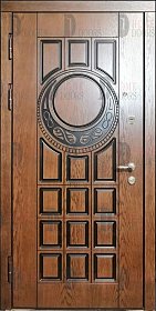 Металлическая дверь премиум П-17 фото