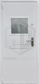 Металлическая дверь в кассу с окошком фото