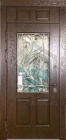 Входная дверь со стеклом №4 фото