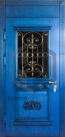 Входная дверь со стеклом № 13 фото