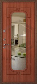 Дверь с зеркалом "Вираж" фото