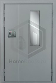 Подъездная дверь со стеклом и домофоном и домофоном фото